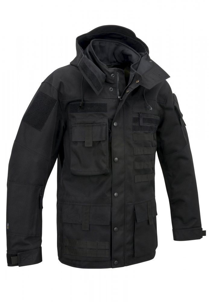Černá pánská zimní bunda Brandit Performance Outdoorjacket L