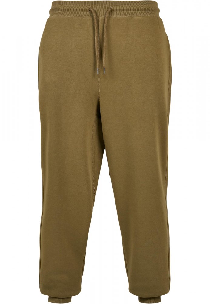 Olivové pánské tepláky Urban Classics Basic Sweatpants XL