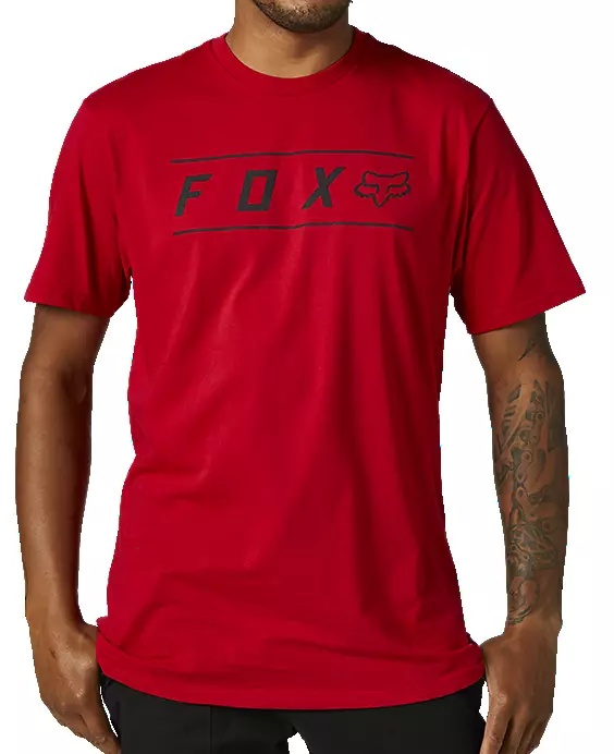 Tričko Fox Pinnacle SS Premium flame red 2XL