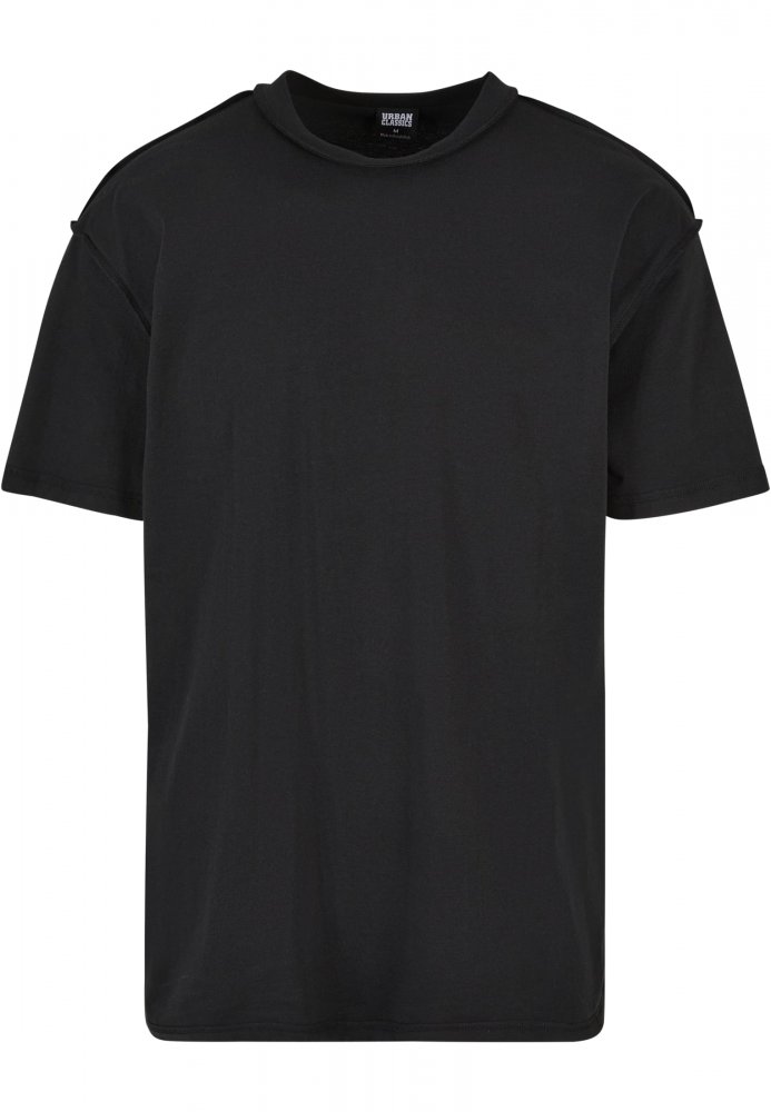 Oversized Inside Out Tee - black XL