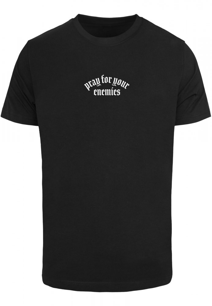 Pray For Your Enemies Tee - black XL