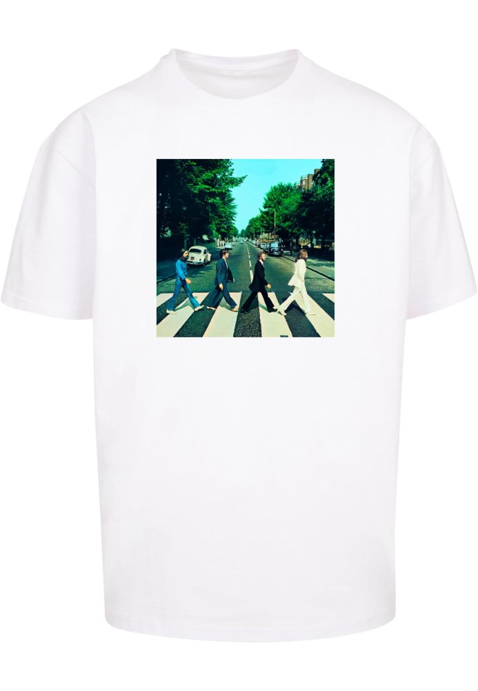 Beatles - Album Abbey Road Heavy Oversize Tee - white L