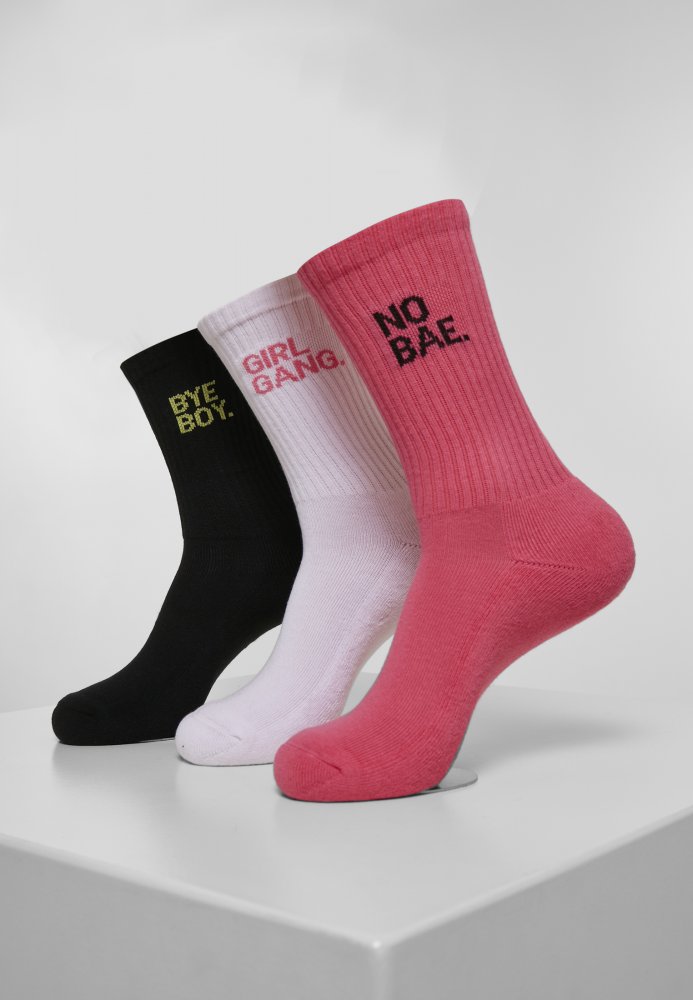 Girl Gang Socks 3-Pack 43-46