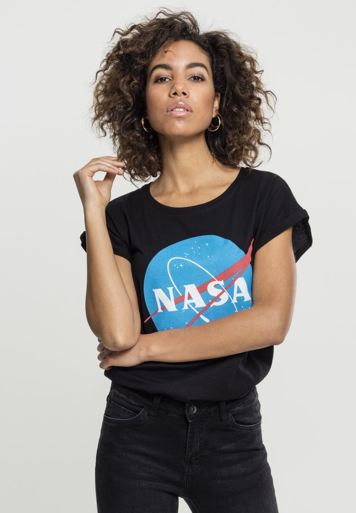 Ladies NASA Insignia Tee - black 4XL