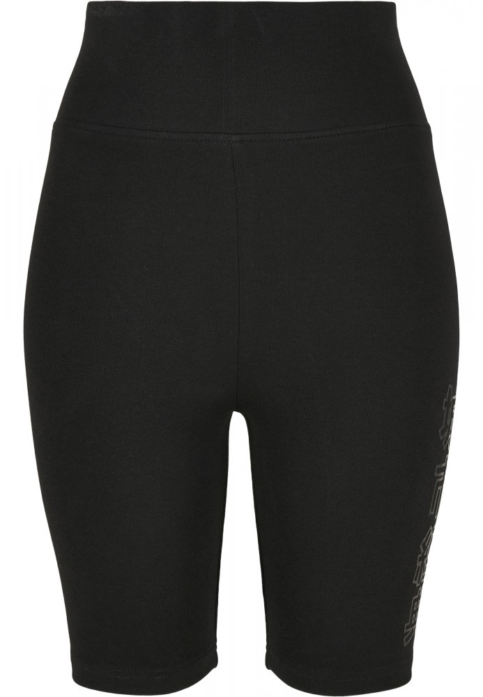 Ladies High Waist Branded Cycle Shorts XS