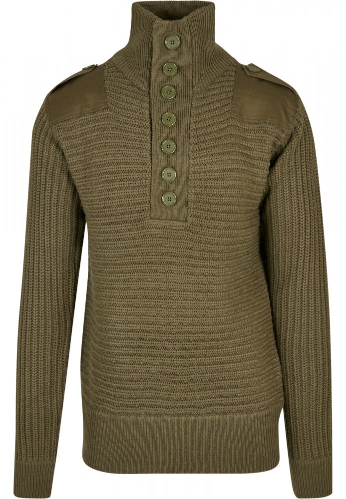 Pánský svetr Brandit Alpin Pullover - olive XL