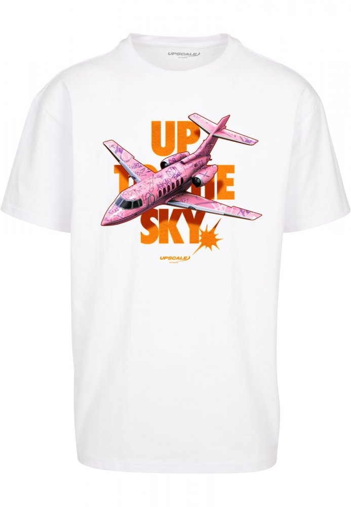 Up to the Sky Oversize Tee - white S