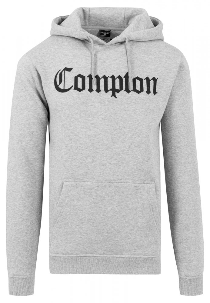 Compton Hoody - h.grey/blk XXL