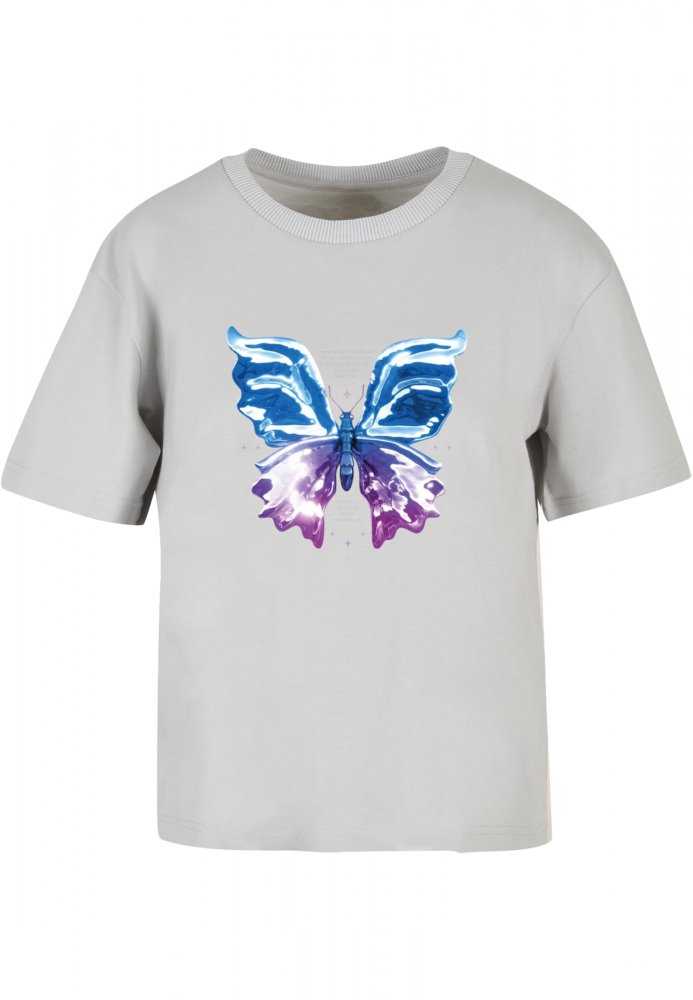 Chromed Butterfly Tee - lightasphalt L