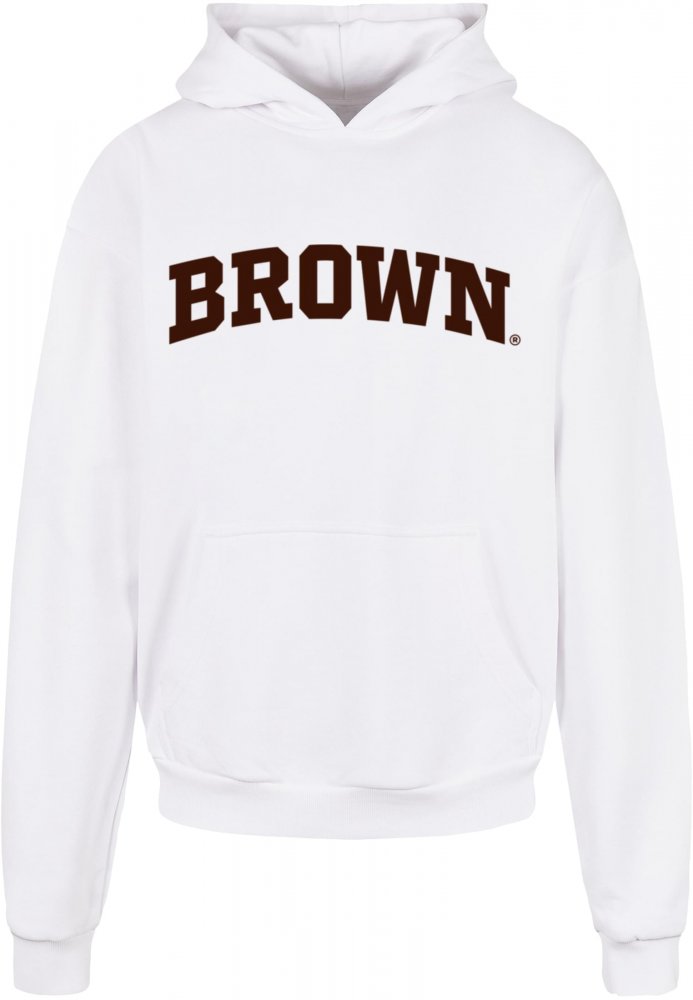 Brown University - Script Ultra Heavy Hoody - white L