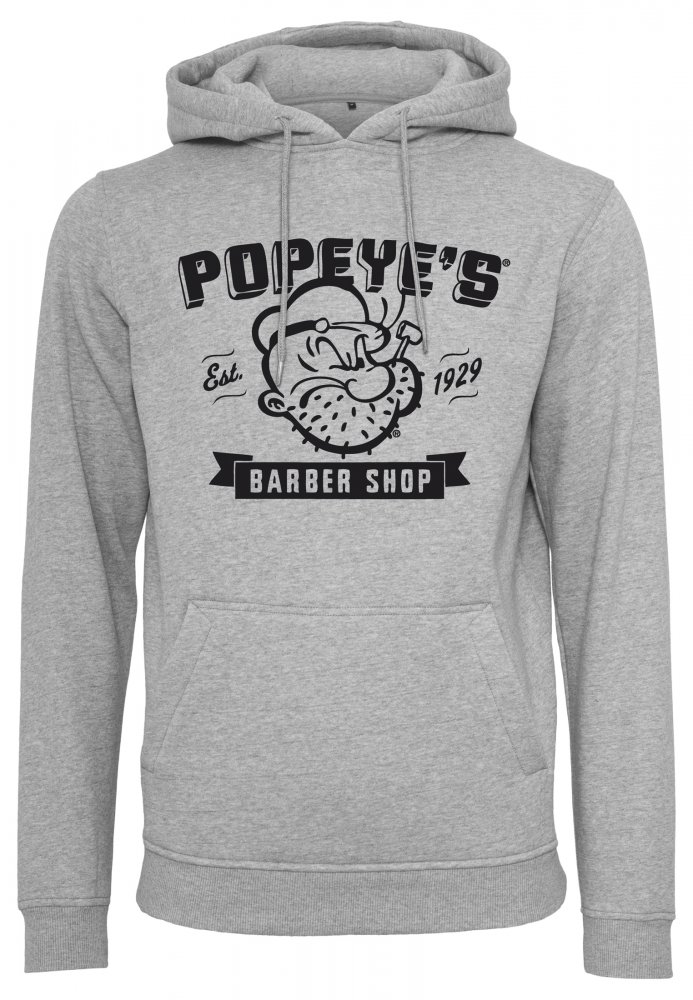 Popeye Barber Shop Hoody - grey M
