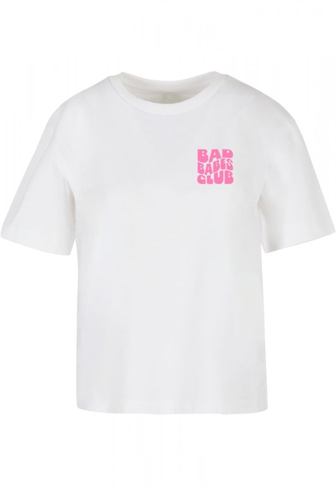 Bad Babes Club Tee - white L