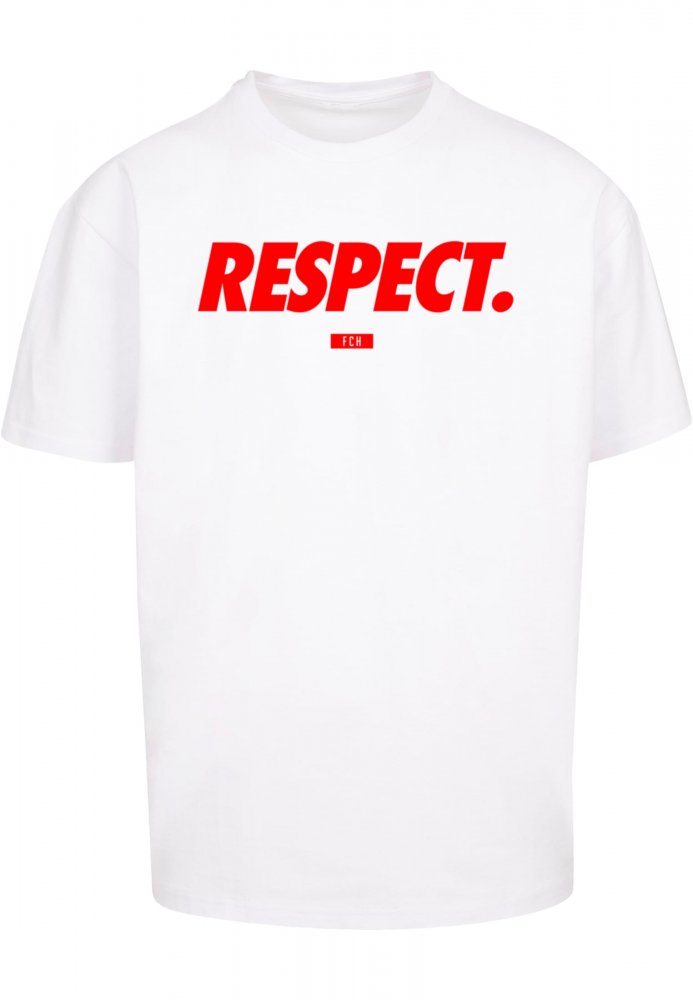 Football's coming Home Respect Oversize Tee - white S
