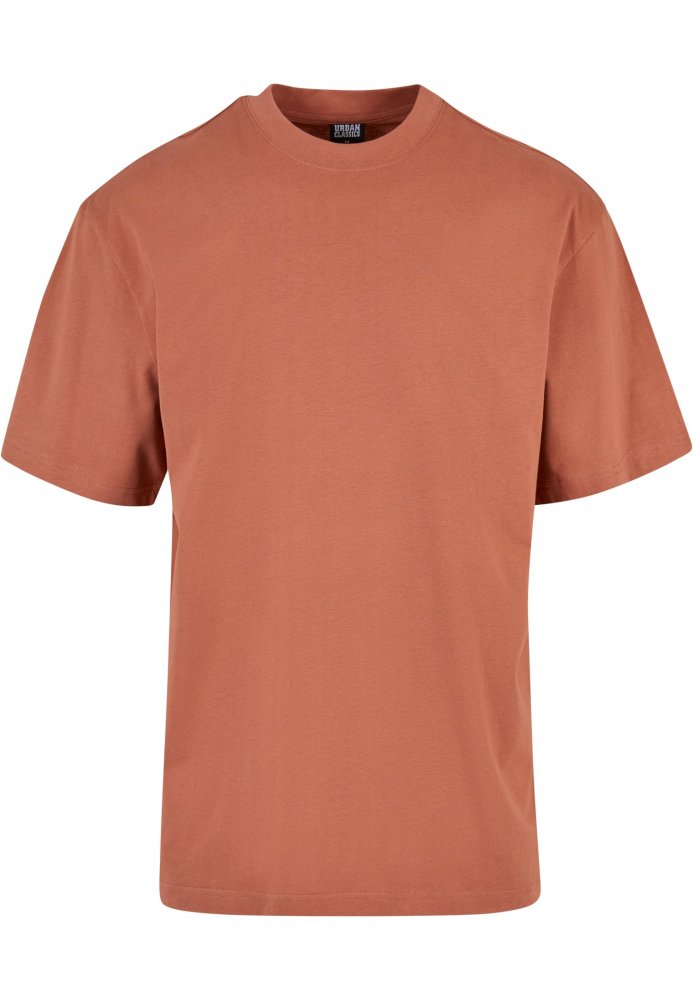 Oranžové pánské tričko Urban Classics Tall Tee L