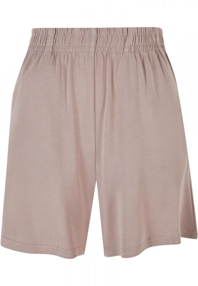 Ladies Modal Shorts - duskrose 5XL