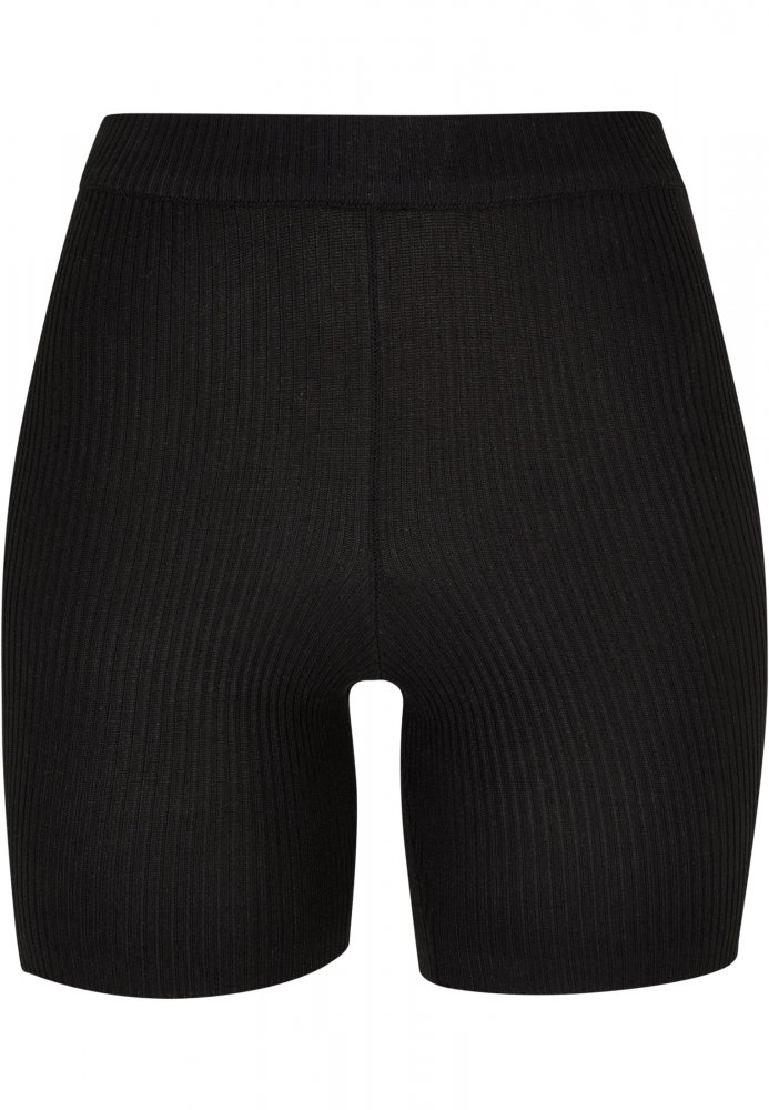 Ladies Rib Knit Shorts M