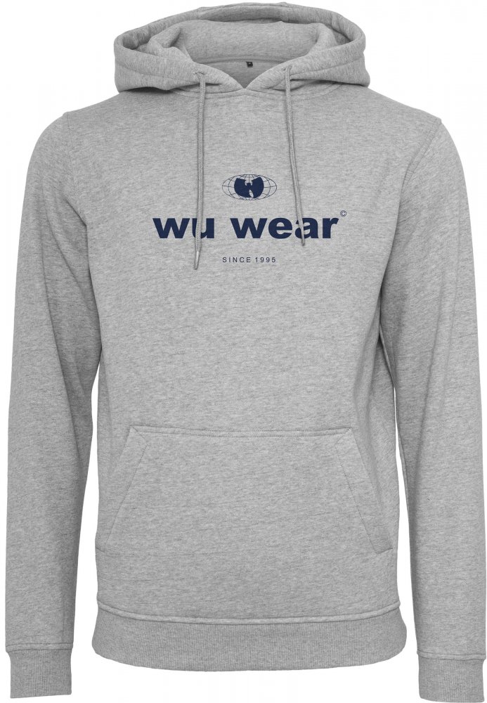 Šedá pánská mikina Wu-Wear Since 1995 XS