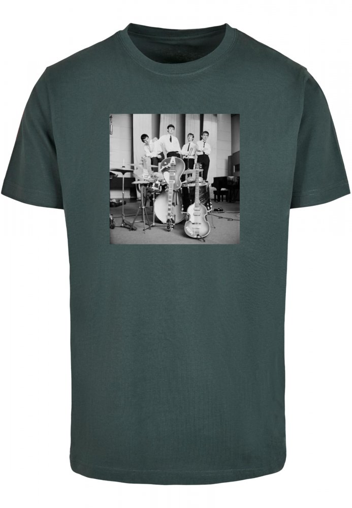 Beatles - Rehearsal Room T-Shirt - bottlegreen XL