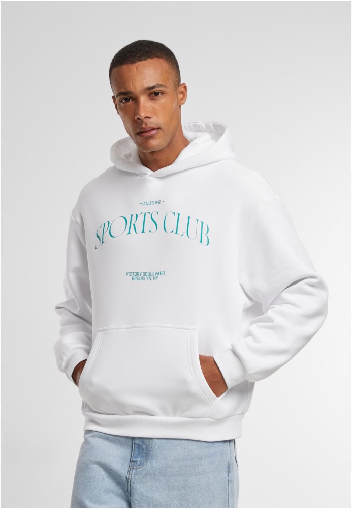 Another Sports Club Fluffy Hoody - white S