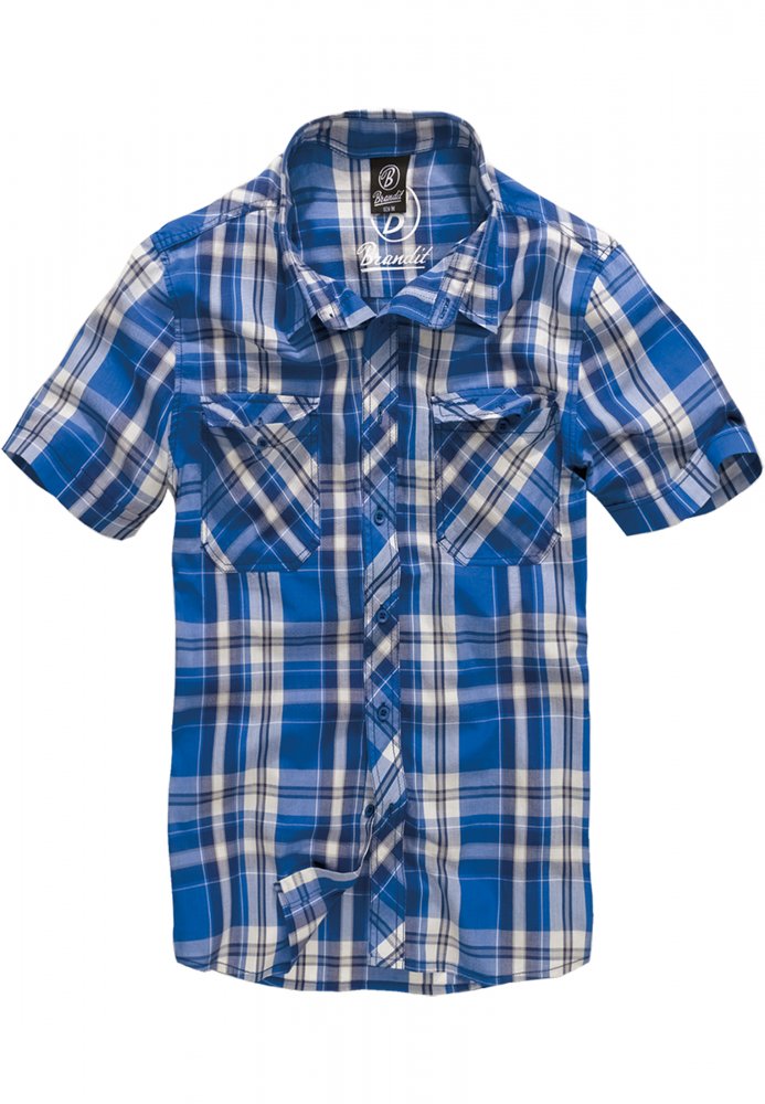 Pánská košile Brandit Roadstar Shirt - blue 3XL