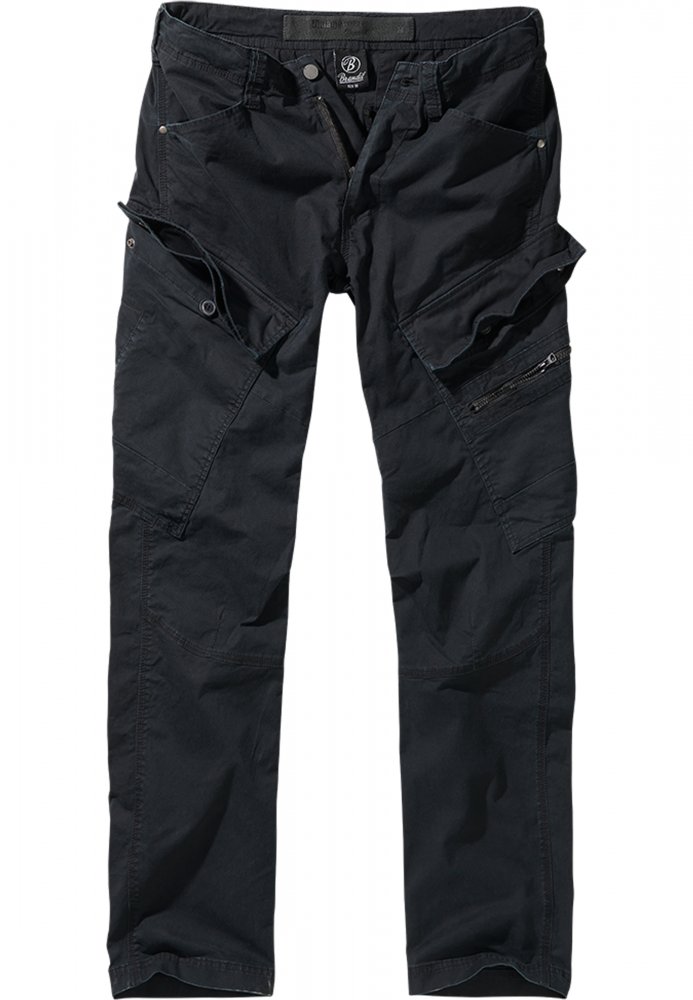 Adven Slim Fit Cargo Pants - black XL
