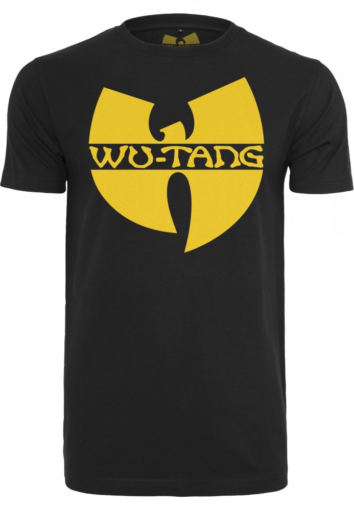 Černé pánské tričko Wu-Wear Logo T-Shirt - black XL