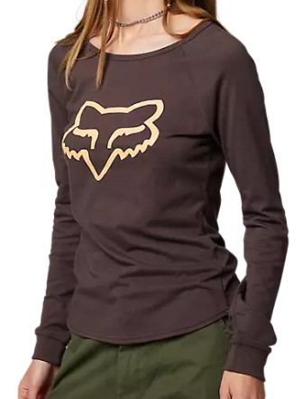 Dámské tričko Fox Boundary LS Top purple XL