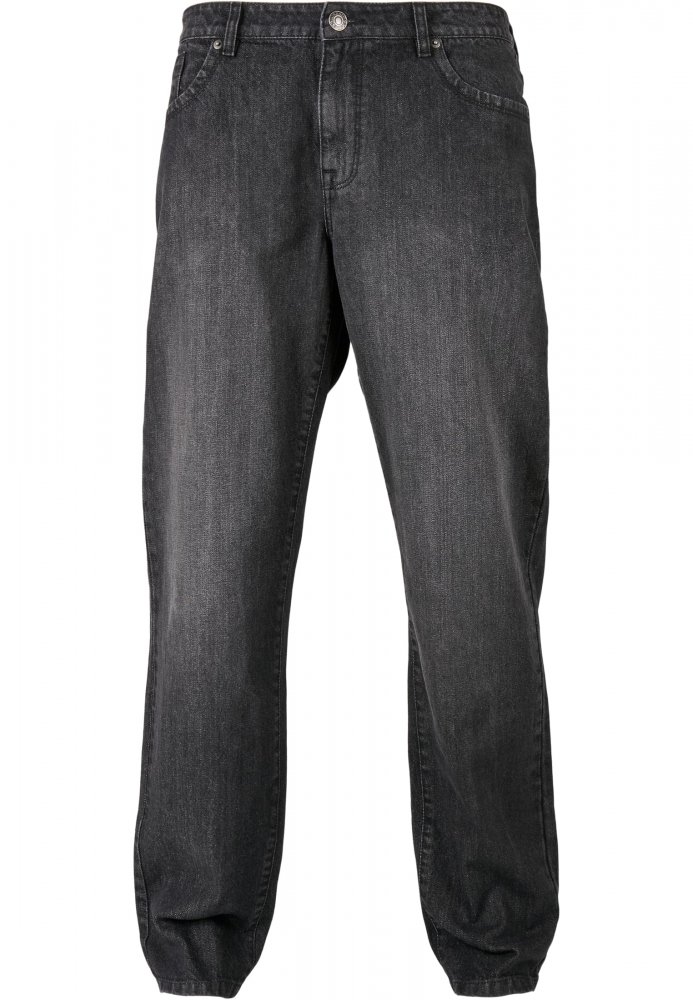 Černé pánské džíny Urban Classics Loose Fit Jeans 31/32