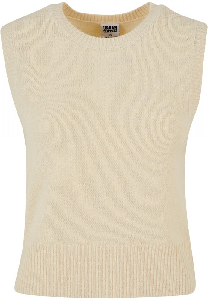 Ladies Knit Slipover - sand 4XL