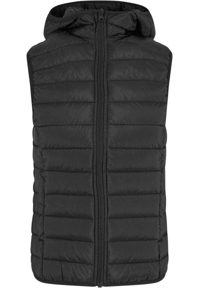 Ladies Ultra Light Puffer Vest - black 5XL