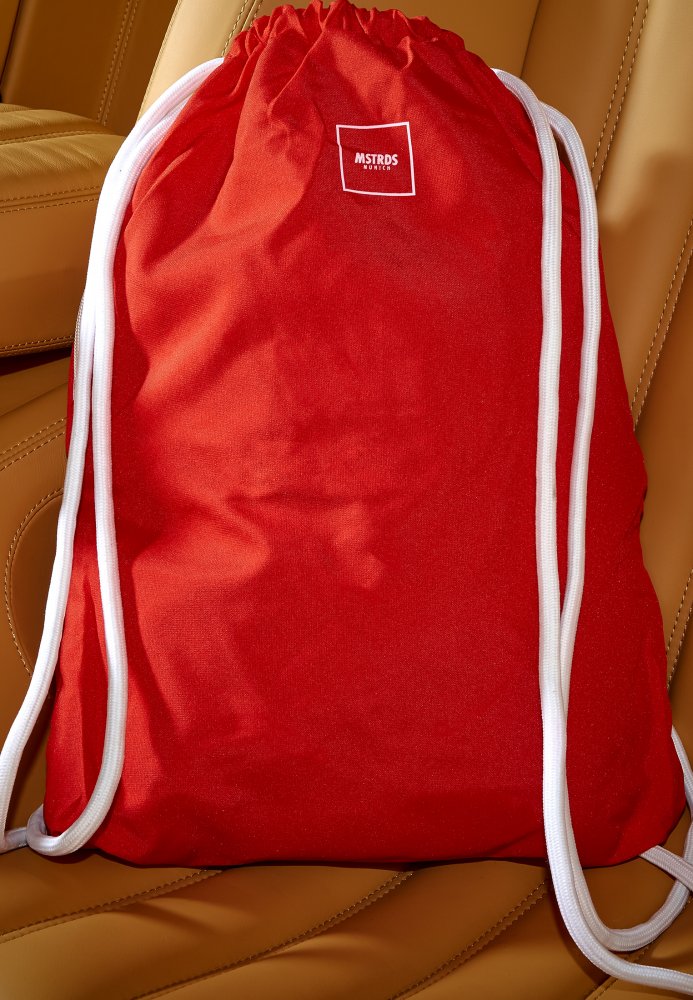 Basic Gym Sack - red