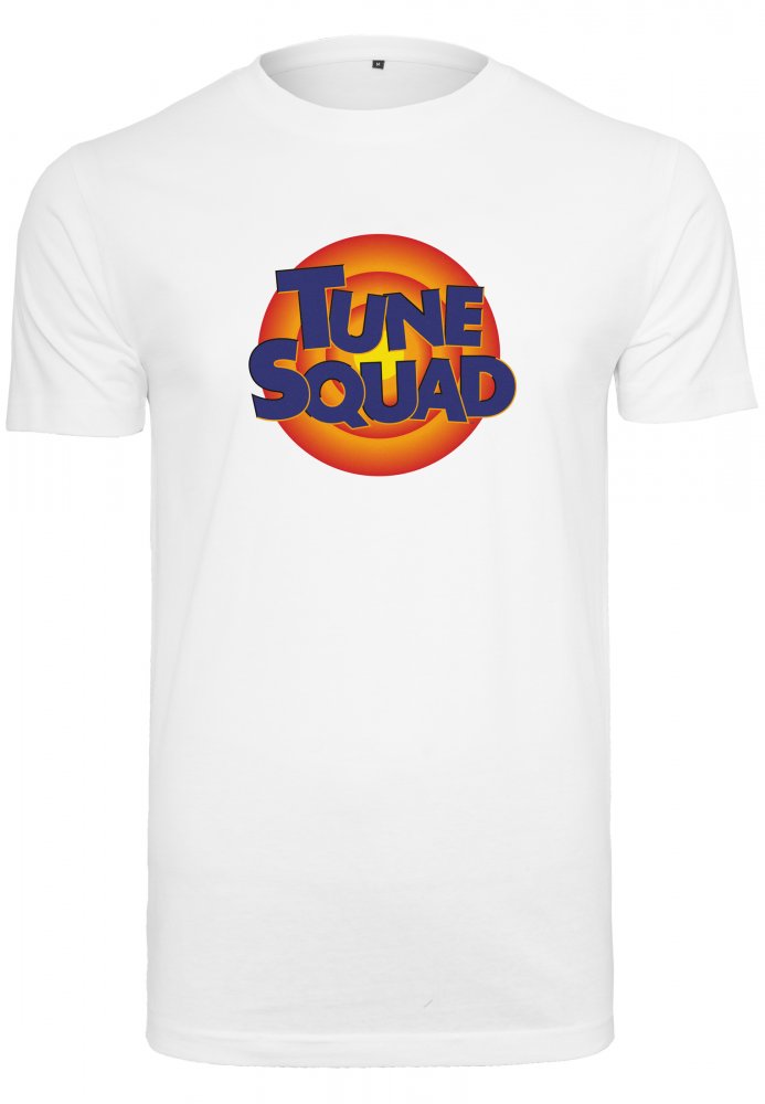 Bílé pánské tričko Mister Tee Space Jam Tune Squad Logo XS
