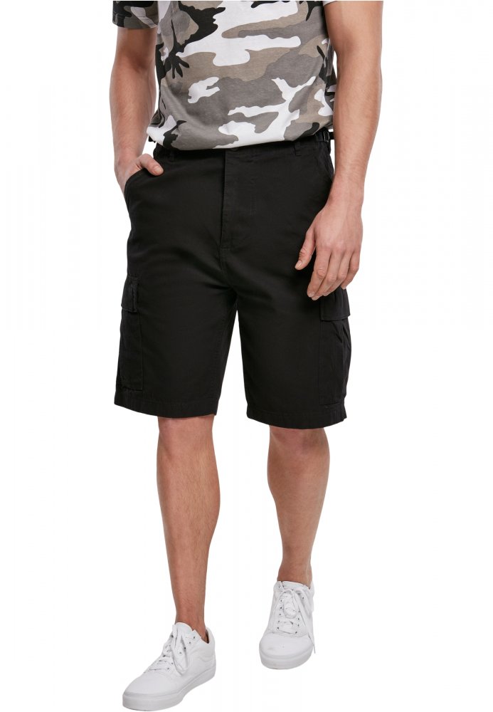 Kraťasy Brandit BDU Ripstop Shorts - black 5XL