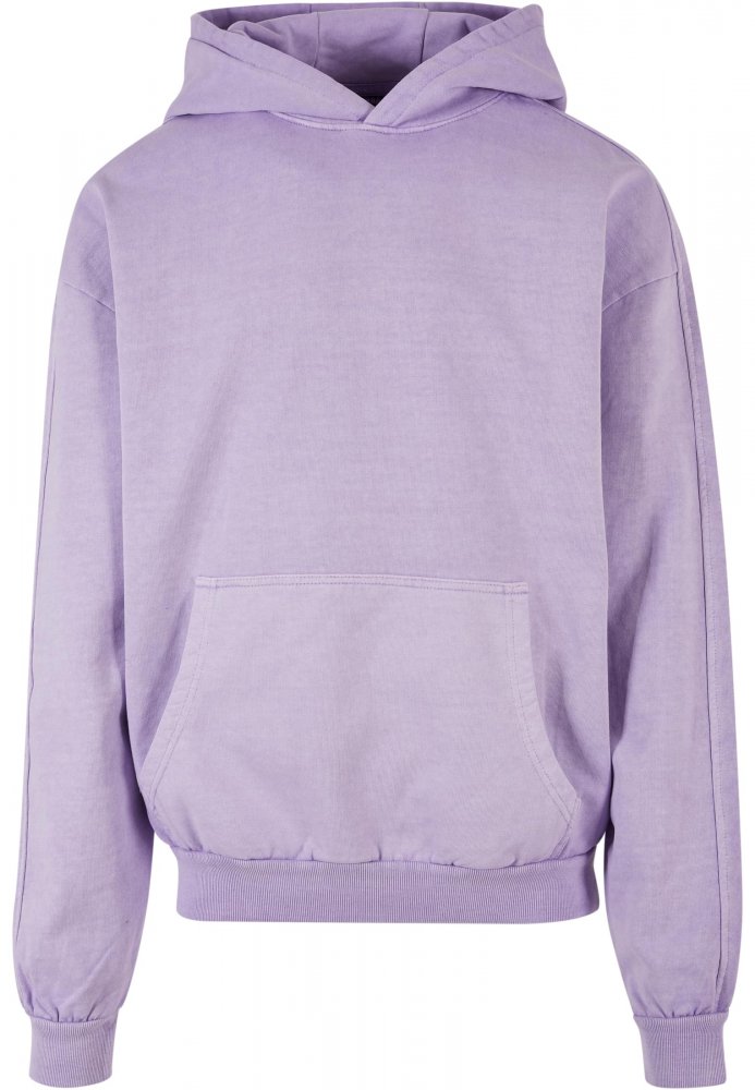 Heavy Terry Garment Dye Hoody - lilac XL