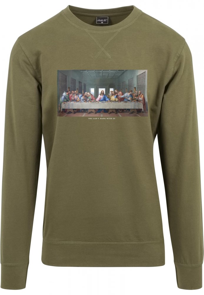 Can´t Hang With Us Crewneck - olive M