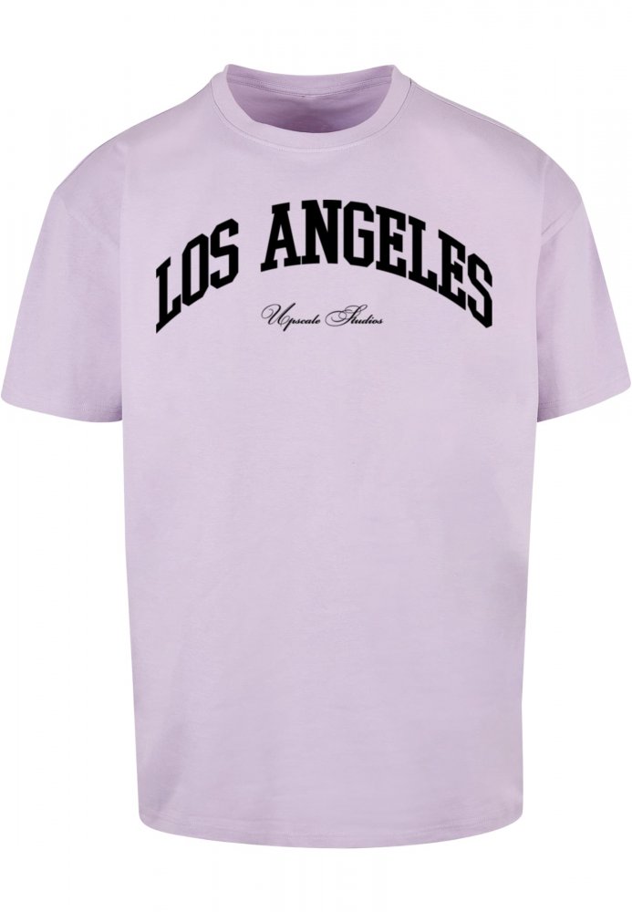 L.A. College Oversize Tee - lilac XXL