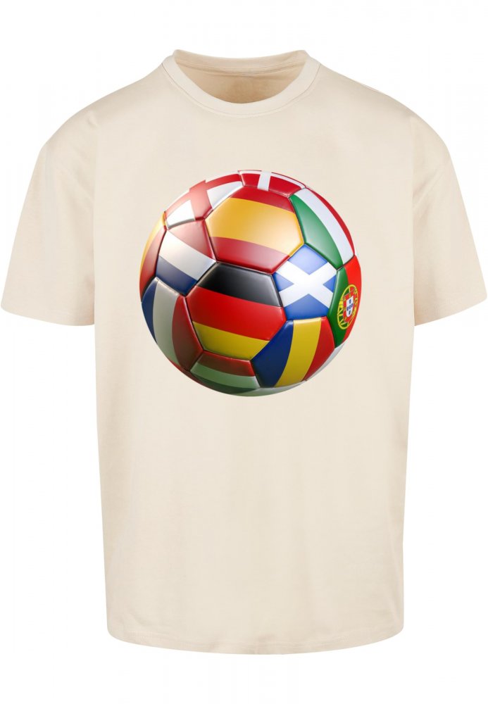 Football's coming Home Europe Tour Oversize Tee - sand L