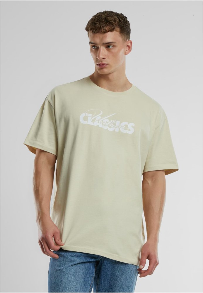 UC Cursive Bold Logo Heavy Oversized Tee - sand 4XL