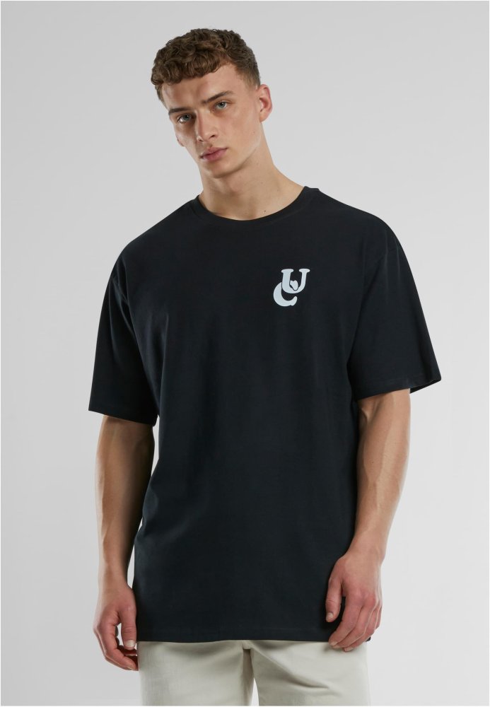 UC Weavy Logo Heavy Oversized Tee - black XXL