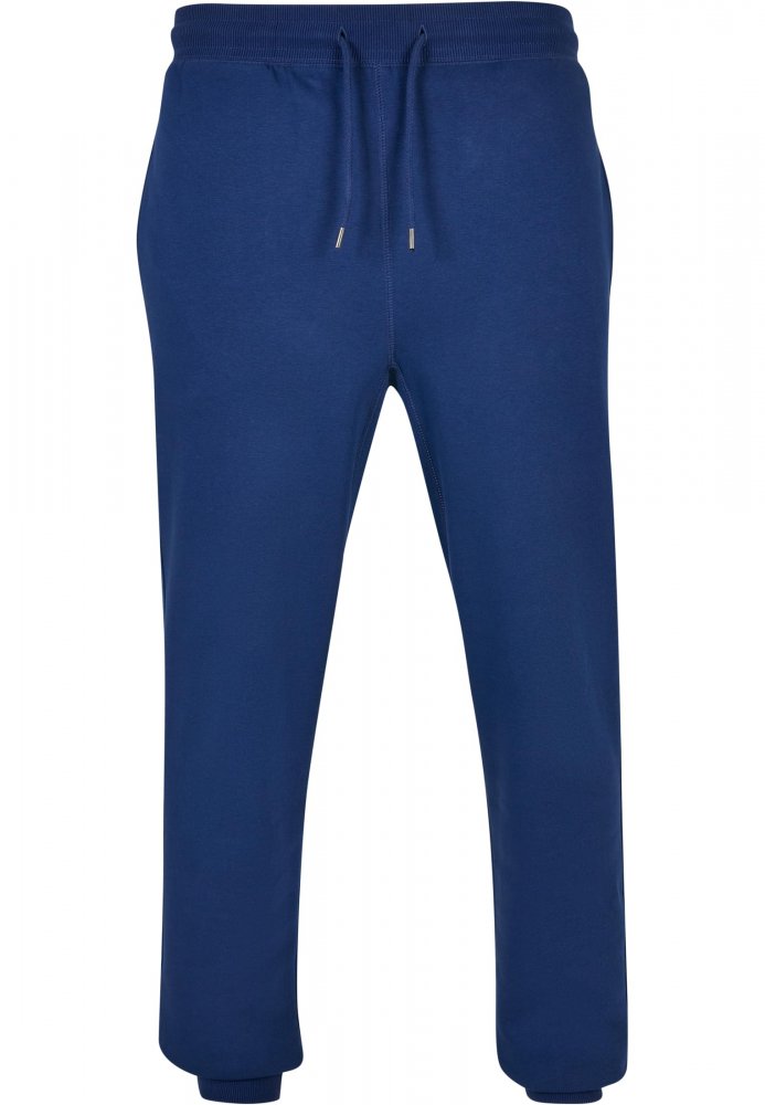 Modré pánské tepláky Urban Classics Basic Sweatpants S