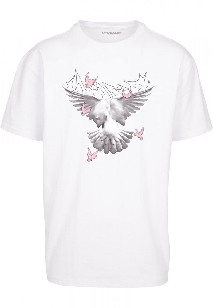 Doves Oversize Tee - white 4XL