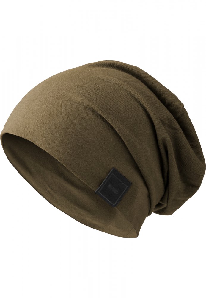 Jersey Beanie - olive Youth