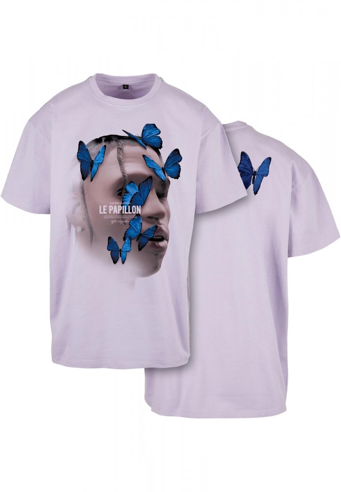 Le Papillon Oversize Tee - lilac XS