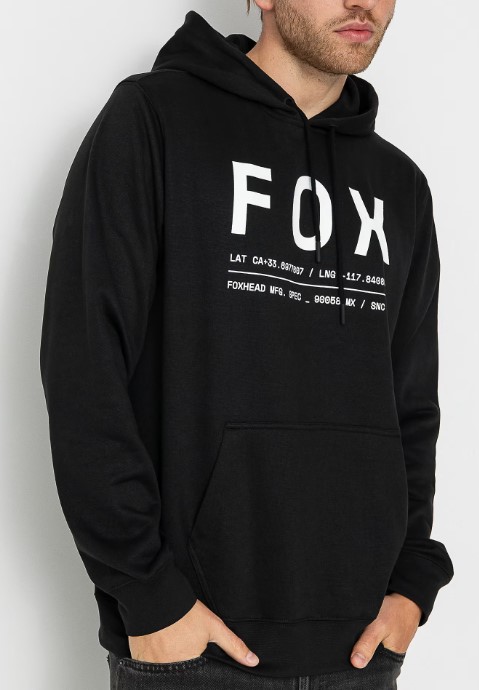Černá pánská mikina Fox Non Stop XXL