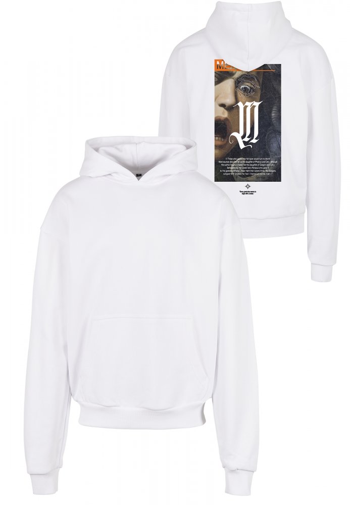 Dusa Painting Heavy Oversize Hoody - white L
