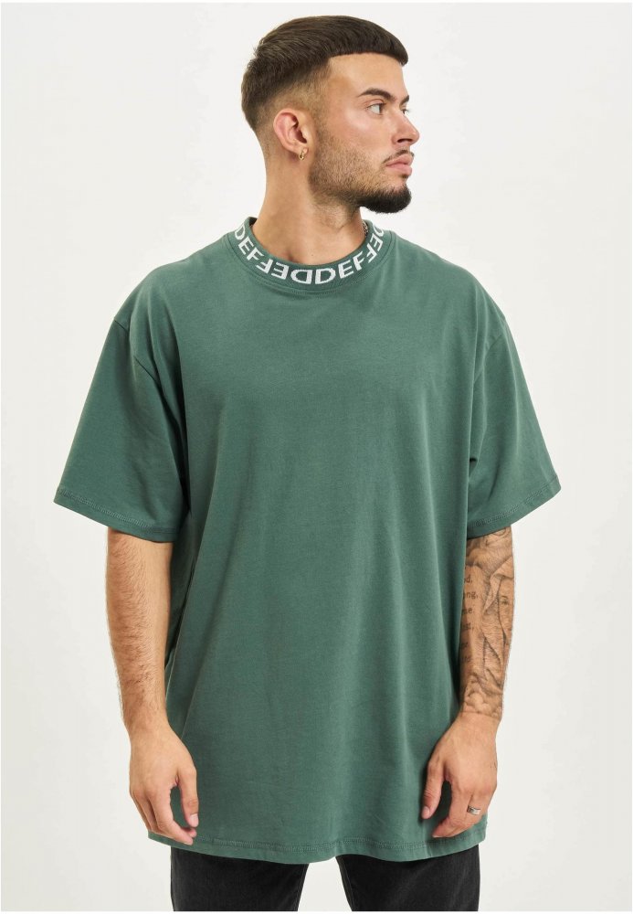 DEF Basic Rib T-Shirt - green L