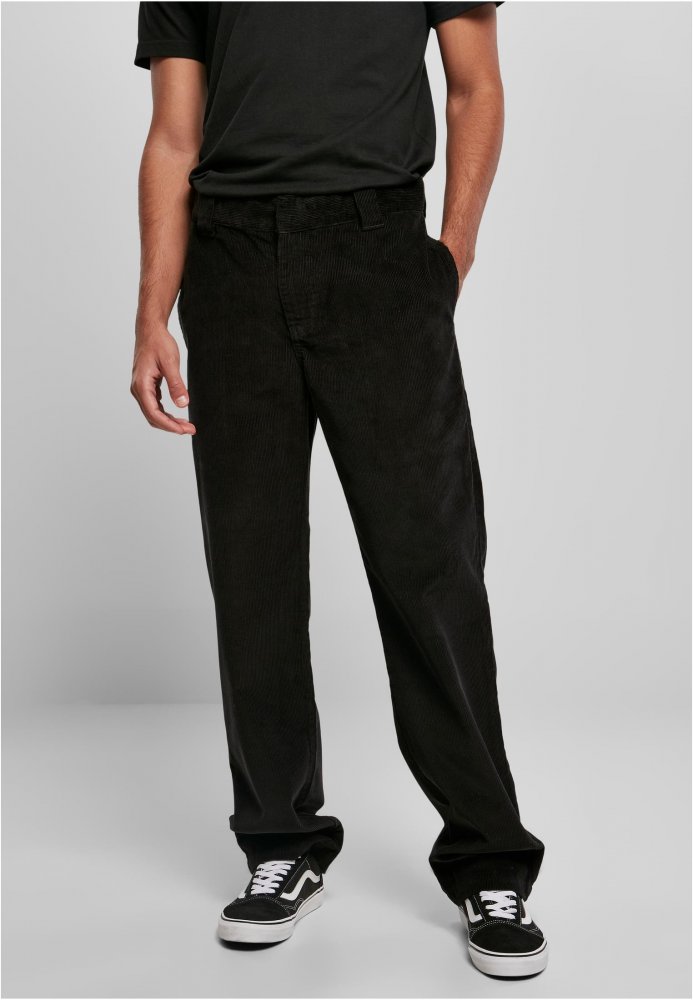Corduroy Workwear Pants - black 30