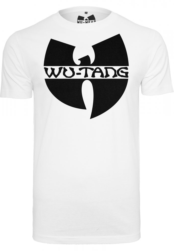 Bílé pánské tričko Wu-Wear Logo T-Shirt - white S