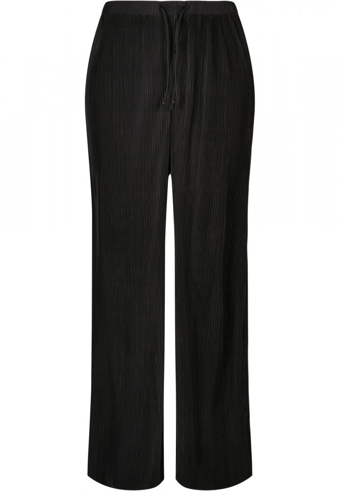 Ladies Plisse Pants - black 5XL