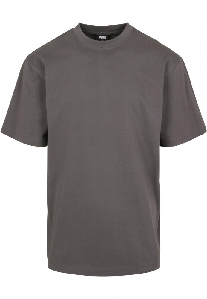 Tmavě šedé pánské tričko Urban Classics Tall Tee L